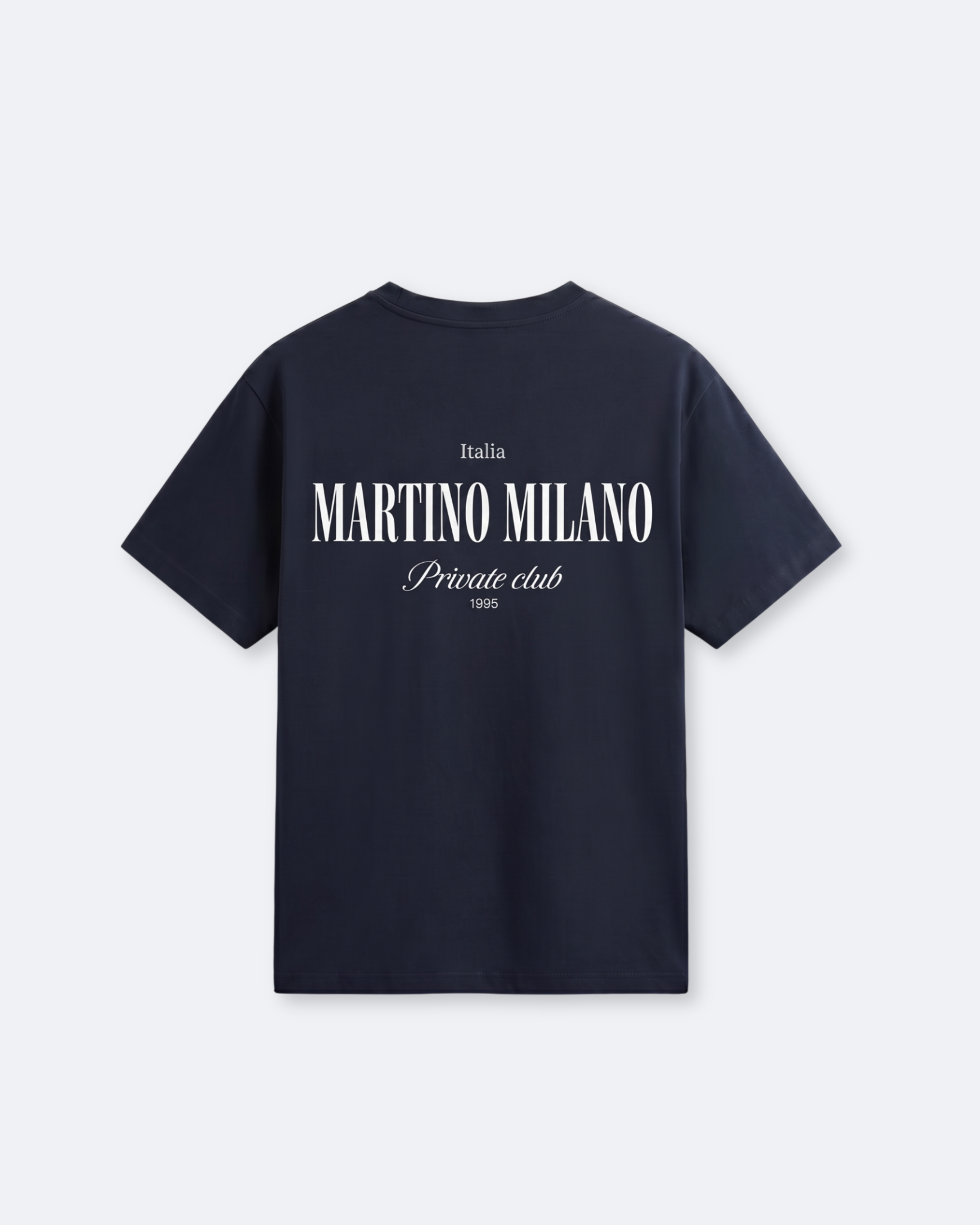 Essential Cotton Boxy T-Shirt - Navy