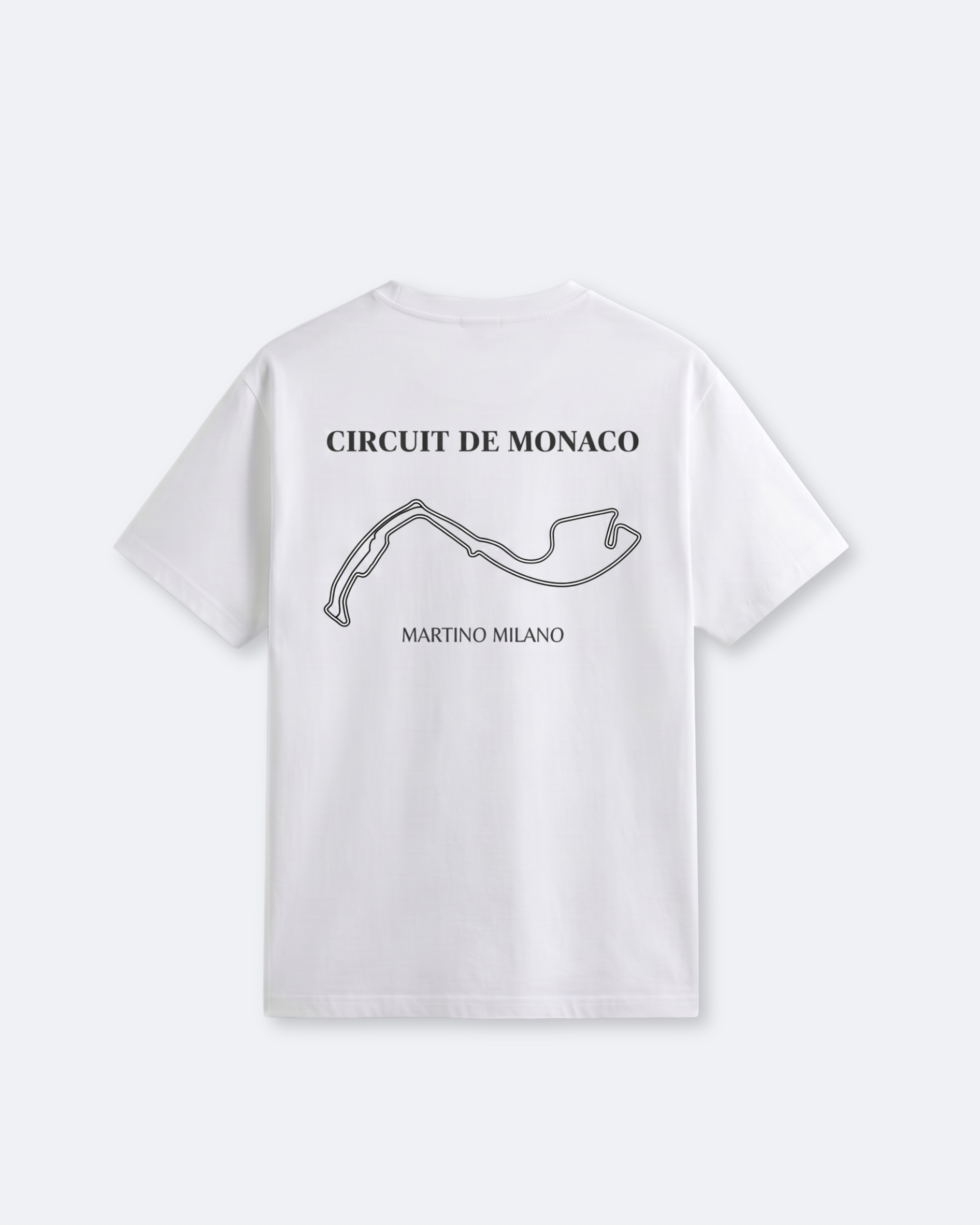 Monaco Racetrack T-Shirt - White