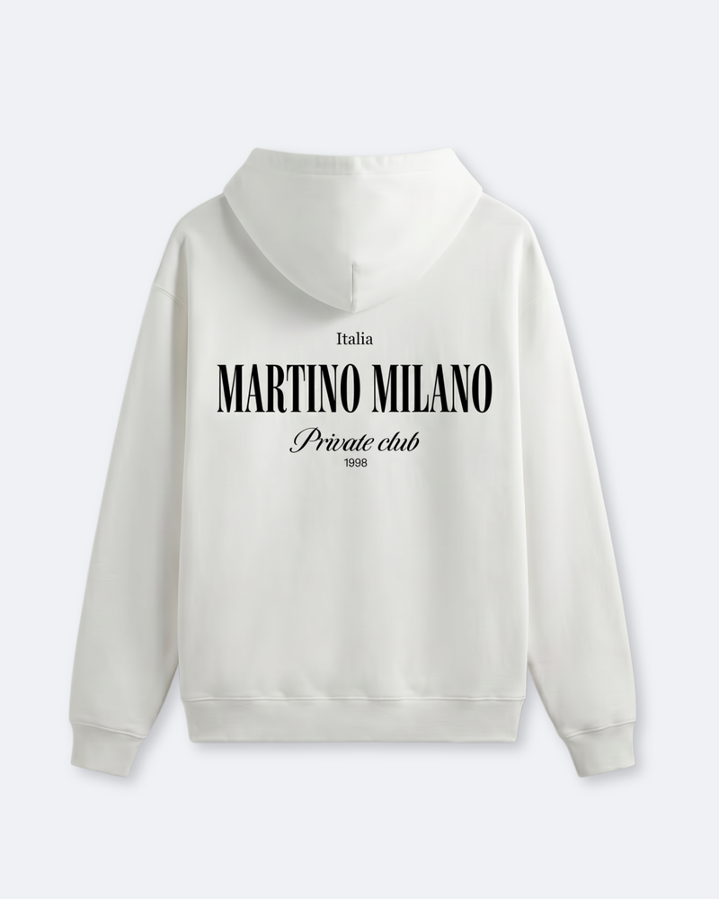 Private Club Hoodie - White