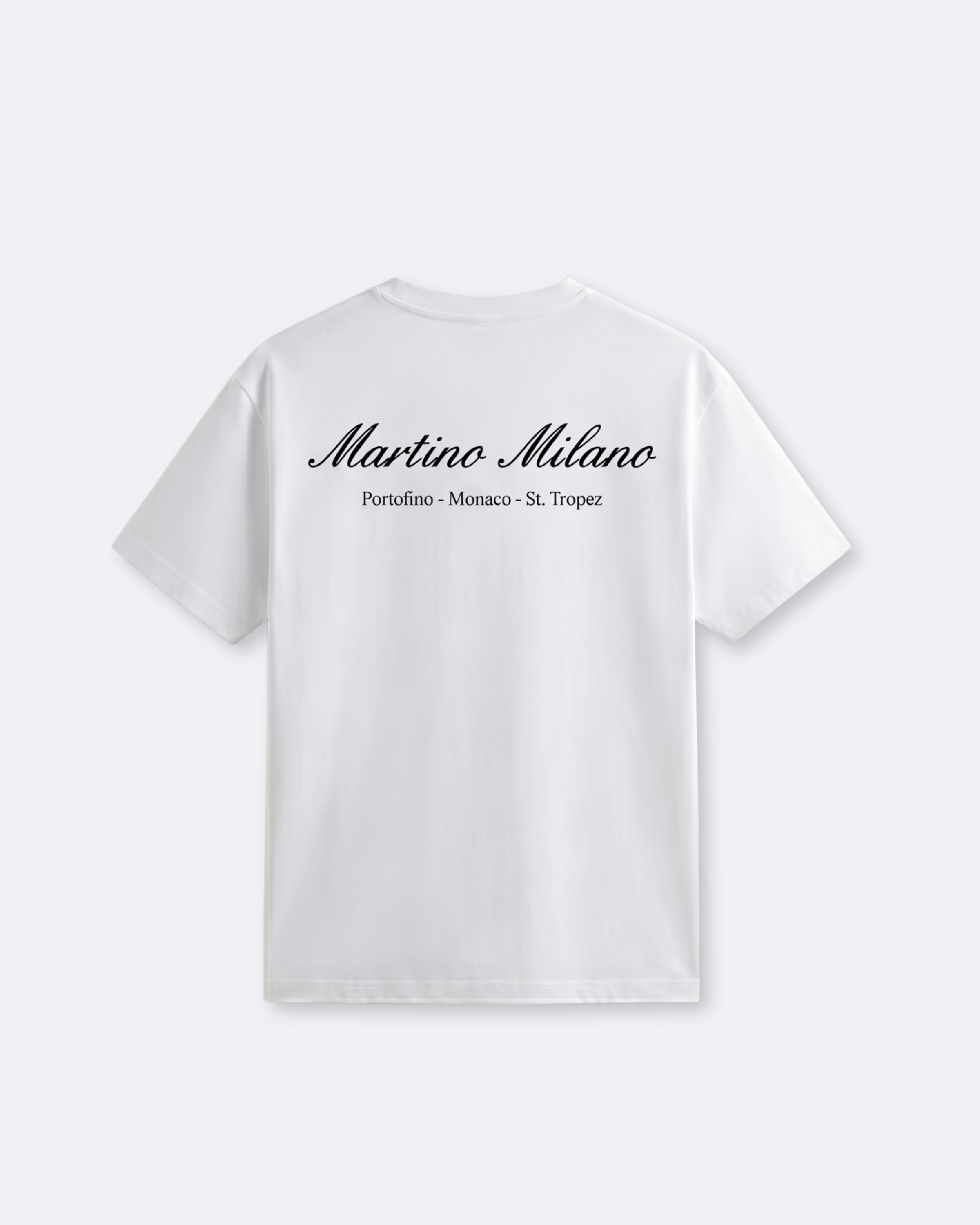 Martino Milano Cursive T-Shirt - White