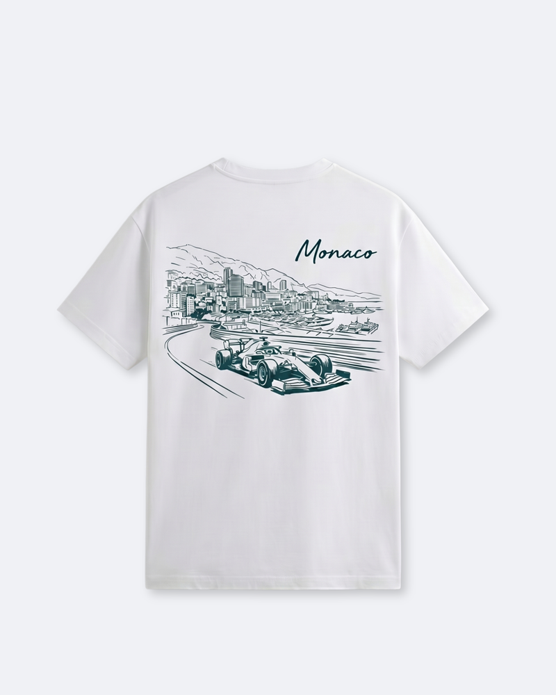 Monaco F1 T-Shirt - White