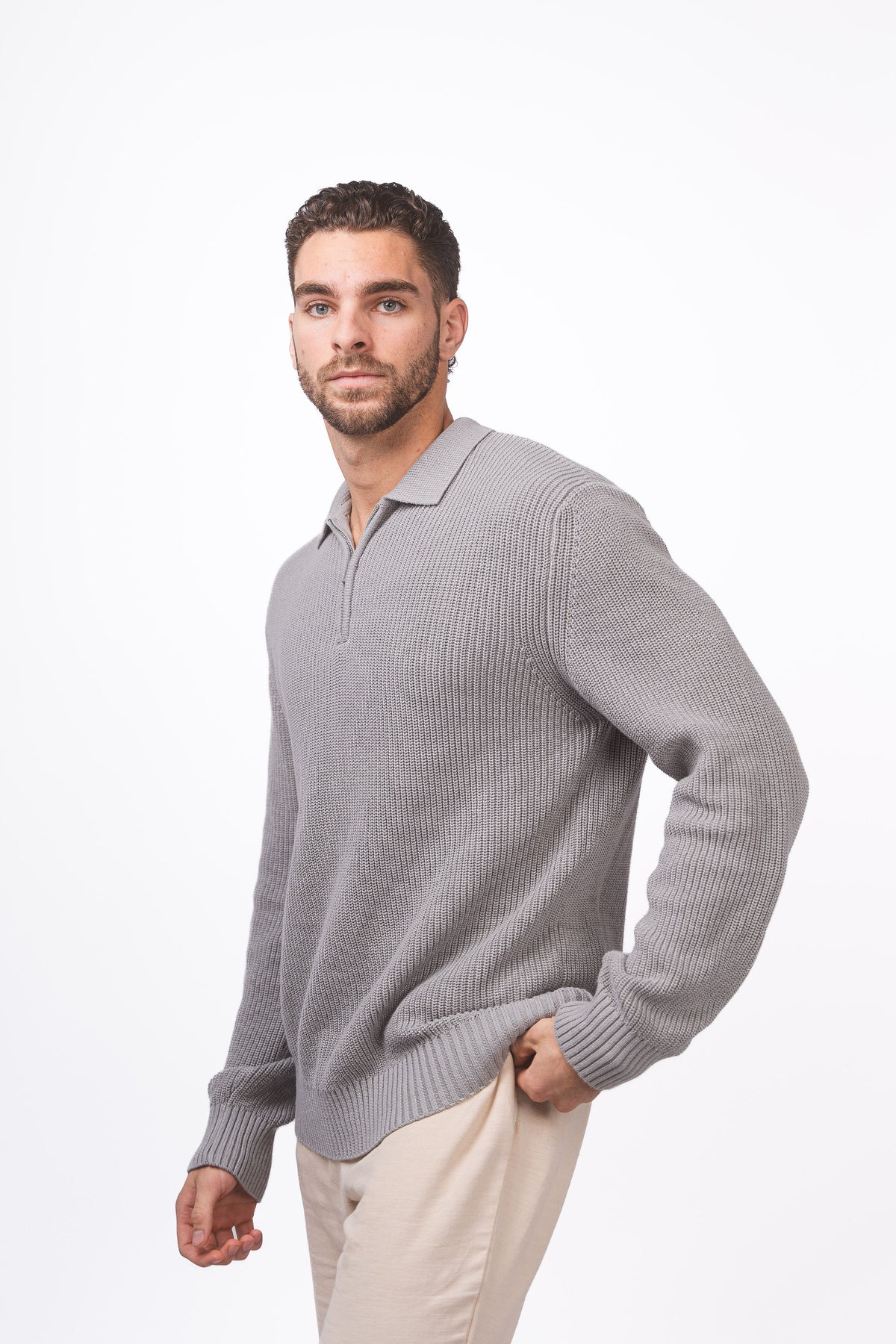 Giovanni Knit Quarter Zip