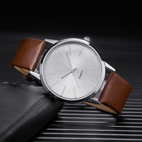 Minimalist quartz clearance watch